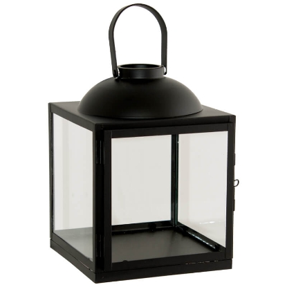 Picture of Dome Lantern - Black 23cmH