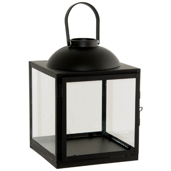 Picture of Dome Lantern - Black 23cmH