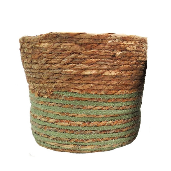 Picture of Planter Basket - Sage Med