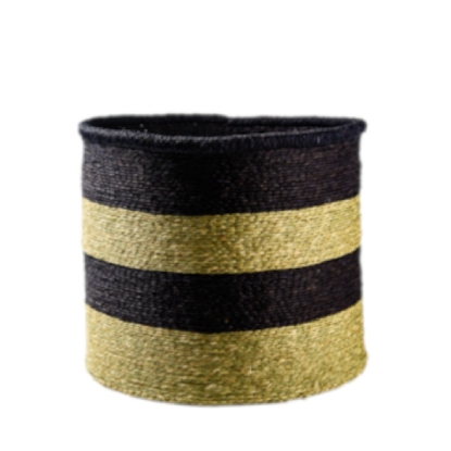 Picture of Basket - Black Stripe M