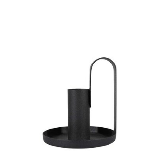 Picture of Candle Holder - Black Metal