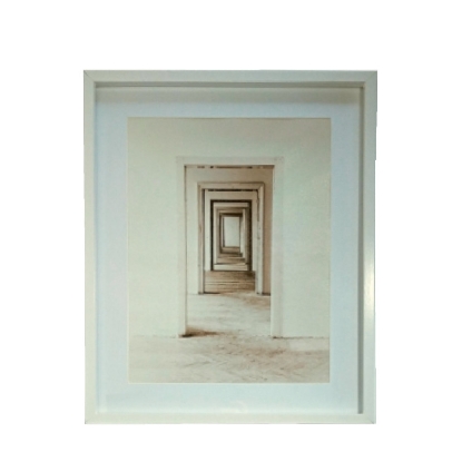 Picture of Framed Canvas Print - Doorways