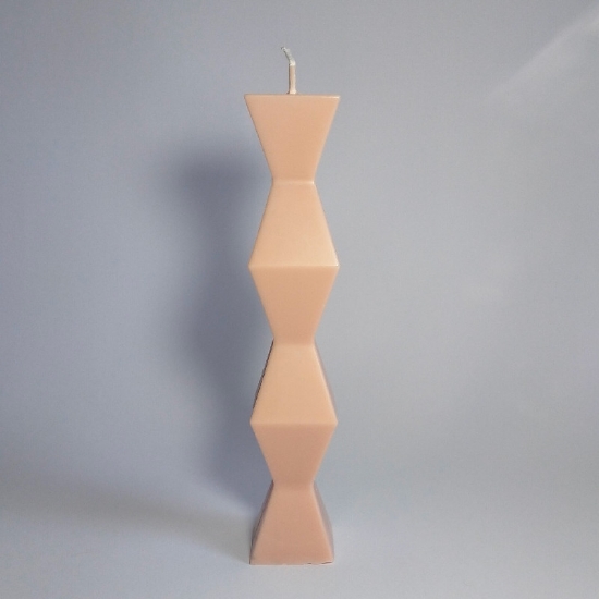 Picture of GeoTower - Nude Soy Candle