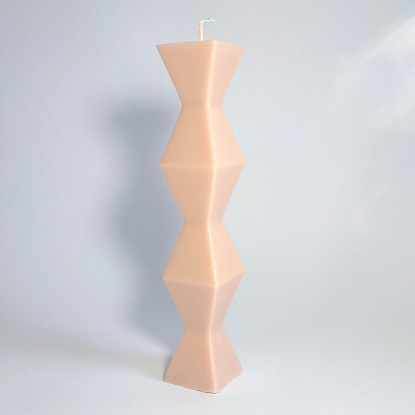 Picture of GeoTower - Nude Soy Candle