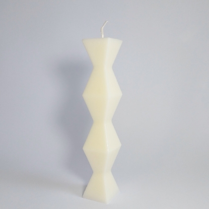 Picture of GeoTower - White Soy Candle