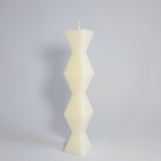 Picture of GeoTower - White Soy Candle