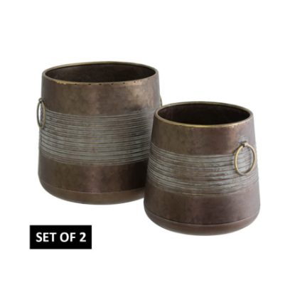 Picture of Margo - Metal Planter Set